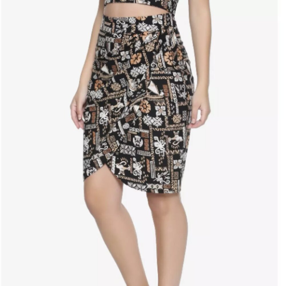 Disney Moana Retro Wrap Skirt, XL